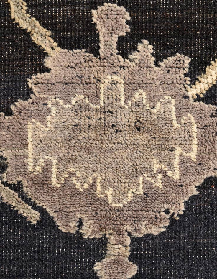 Detail image of  8' 3 x 10' 7  Hand Knotted Oushak Wool Rug