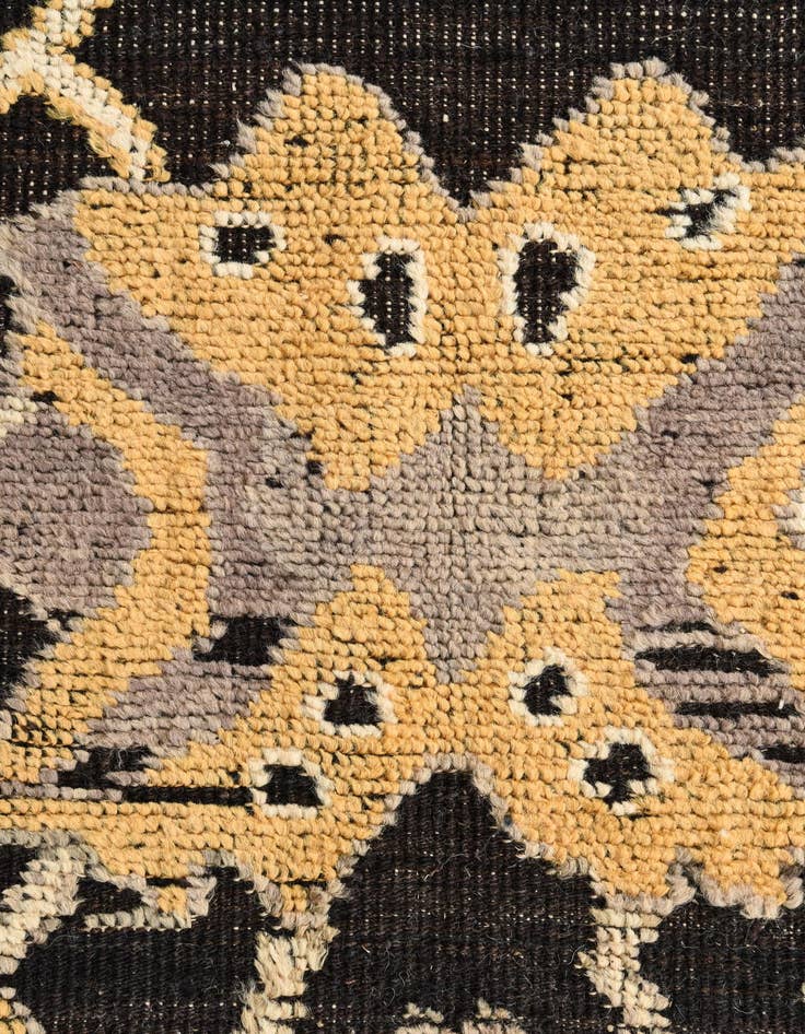 Detail image of  8' 3 x 10' 7  Hand Knotted Oushak Wool Rug