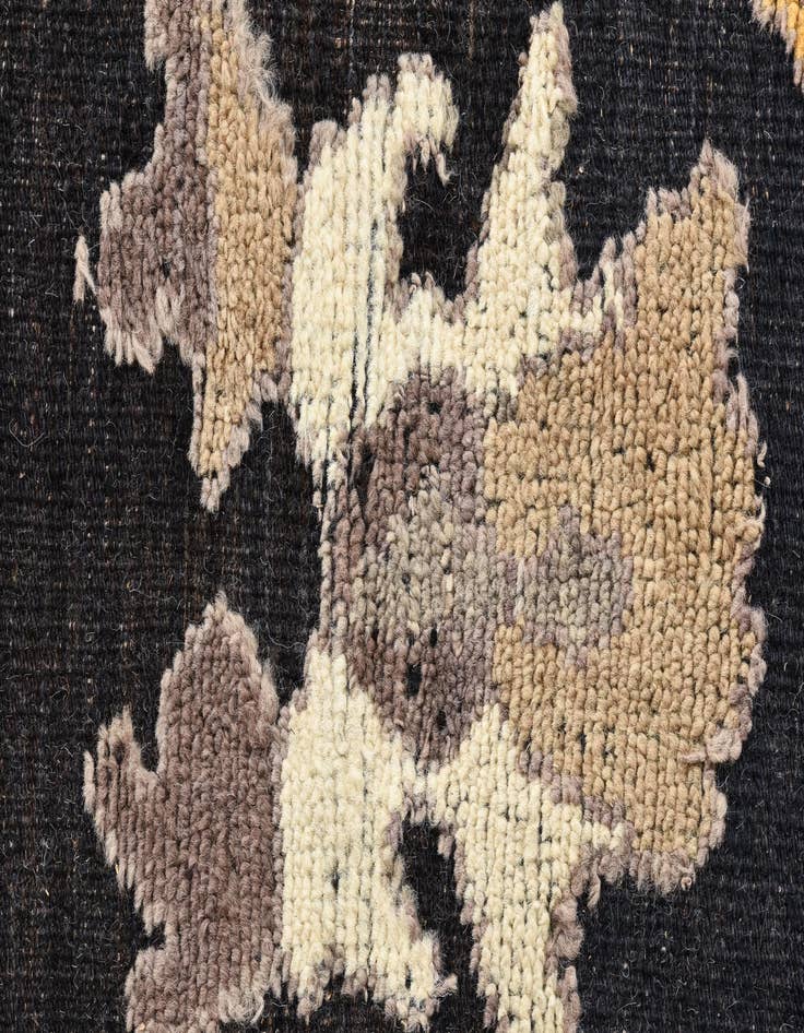 Detail image of  9' 3 x 12'  Hand Knotted Oushak Wool Rug