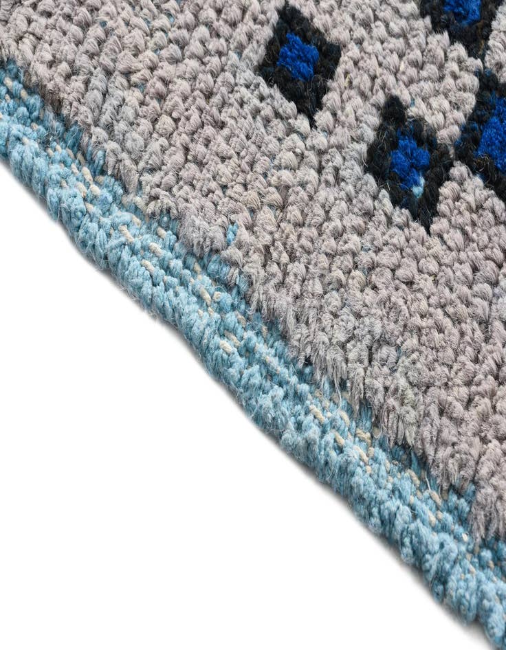 Detail image of  9' x 12'  Hand Knotted Oushak Wool Rug