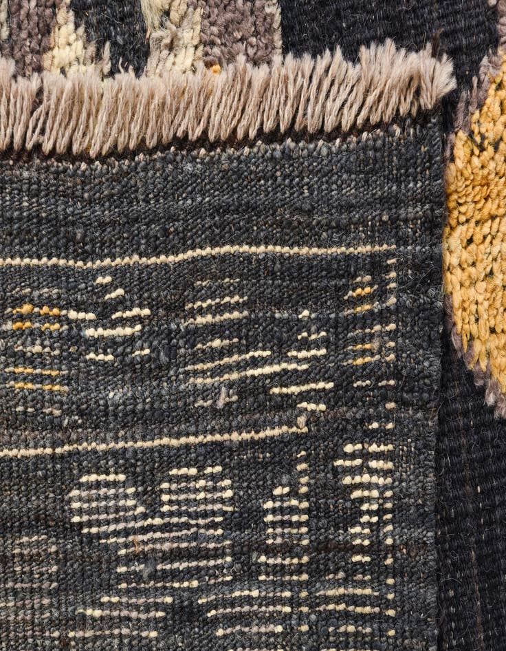 Detail image of  9' 6 x 11' 10  Hand Knotted Oushak Wool Rug