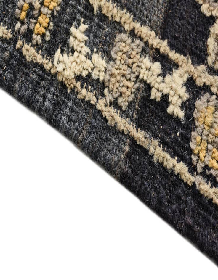 Detail image of  9' 6 x 11' 10  Hand Knotted Oushak Wool Rug