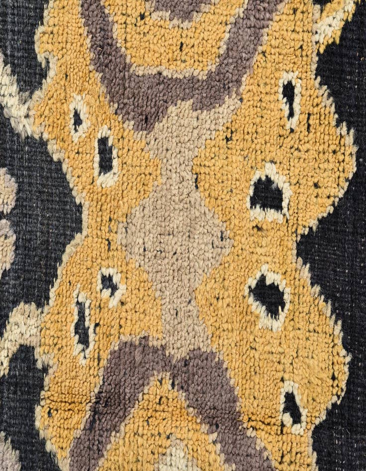 Detail image of  9' 6 x 11' 10  Hand Knotted Oushak Wool Rug