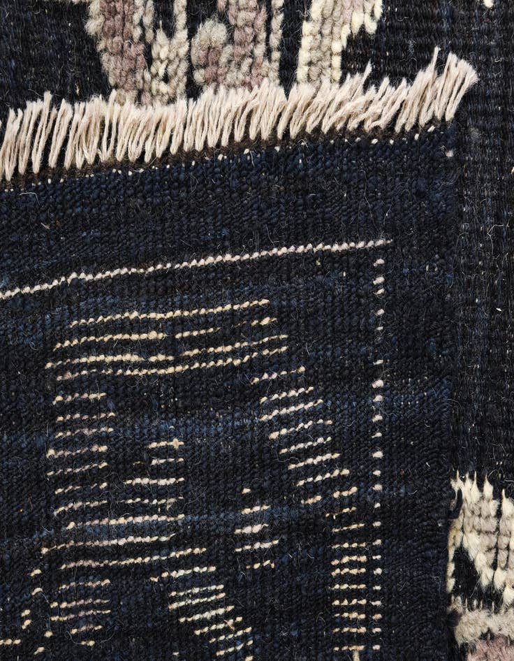 Detail image of  9' 4 x 12' 8  Hand Knotted Oushak Wool Rug