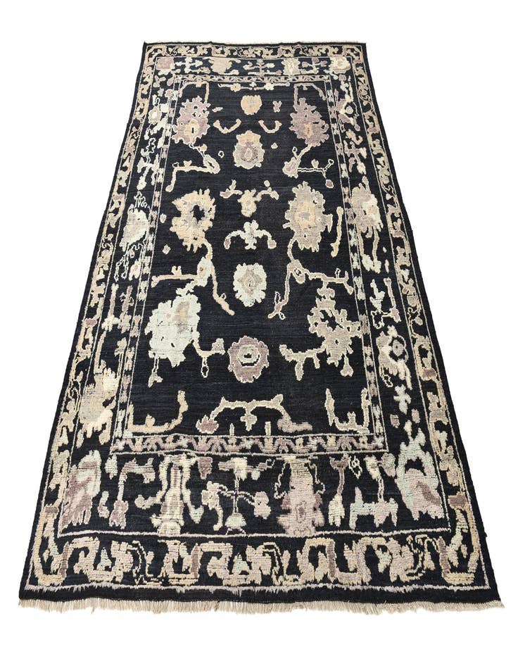 Detail image of  9' 4 x 12' 8  Hand Knotted Oushak Wool Rug