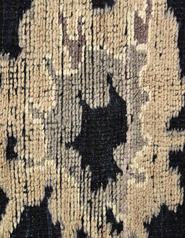 Detail image of  9' 4 x 12' 8  Hand Knotted Oushak Wool Rug