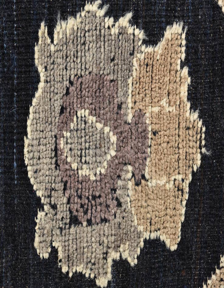 Detail image of  9' 4 x 12' 8  Hand Knotted Oushak Wool Rug