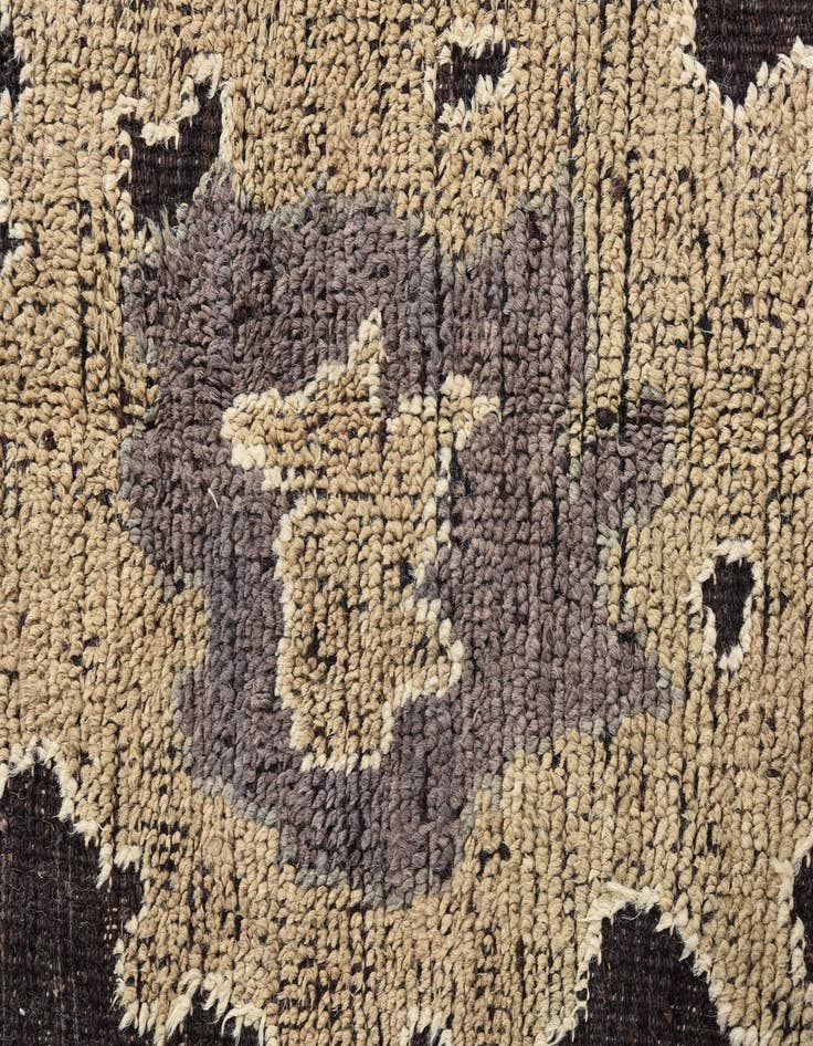 Detail image of  10' x 14' 2  Hand Knotted Oushak Wool Rug
