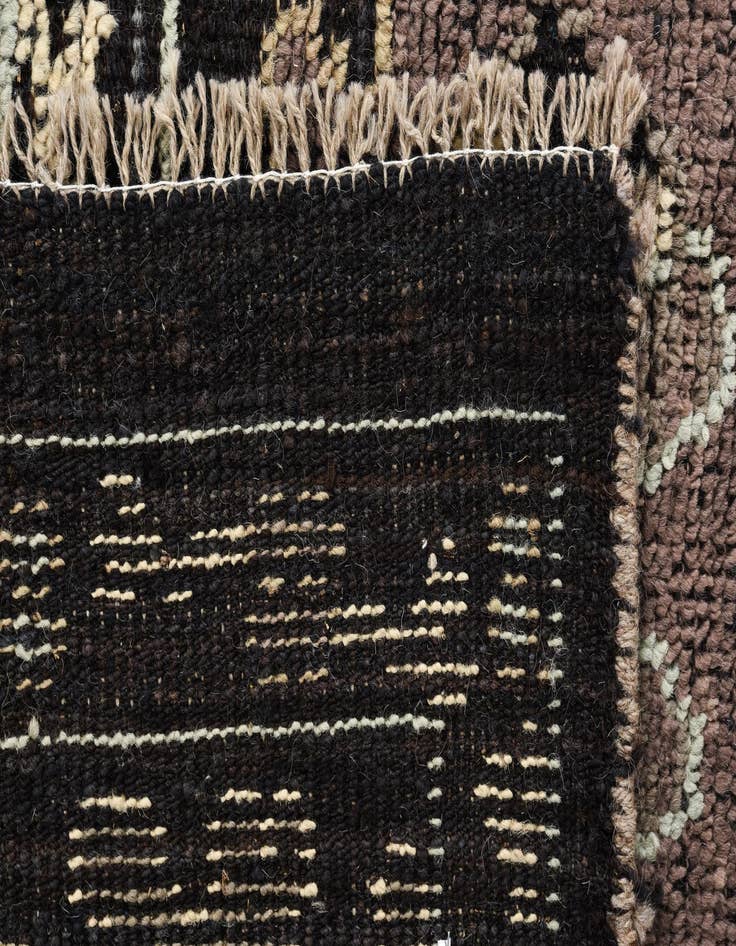 Detail image of  9' 5 x 12' 4  Hand Knotted Oushak Wool Rug