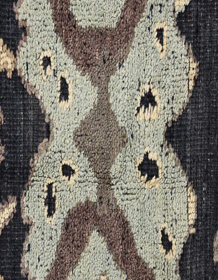 Detail image of  9' 5 x 12' 4  Hand Knotted Oushak Wool Rug