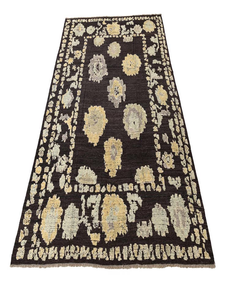 Detail image of  9' 4 x 12' 1  Hand Knotted Oushak Wool Rug