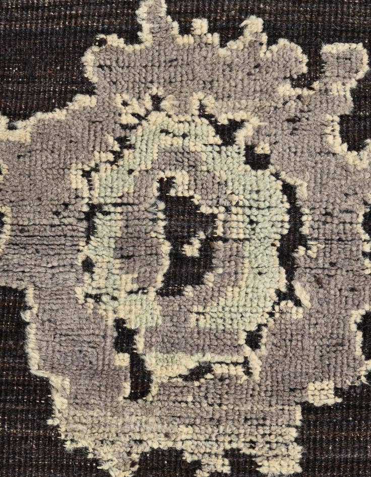 Detail image of  9' 4 x 12' 1  Hand Knotted Oushak Wool Rug