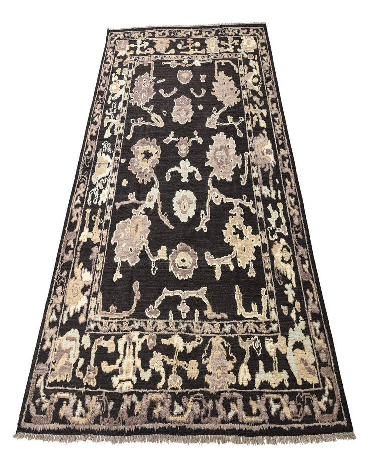 Detail image of  9' 4 x 12' 2  Hand Knotted Oushak Wool Rug