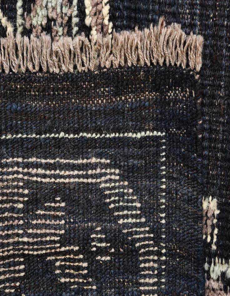 Detail image of  9' 5 x 12' 2  Hand Knotted Oushak Wool Rug