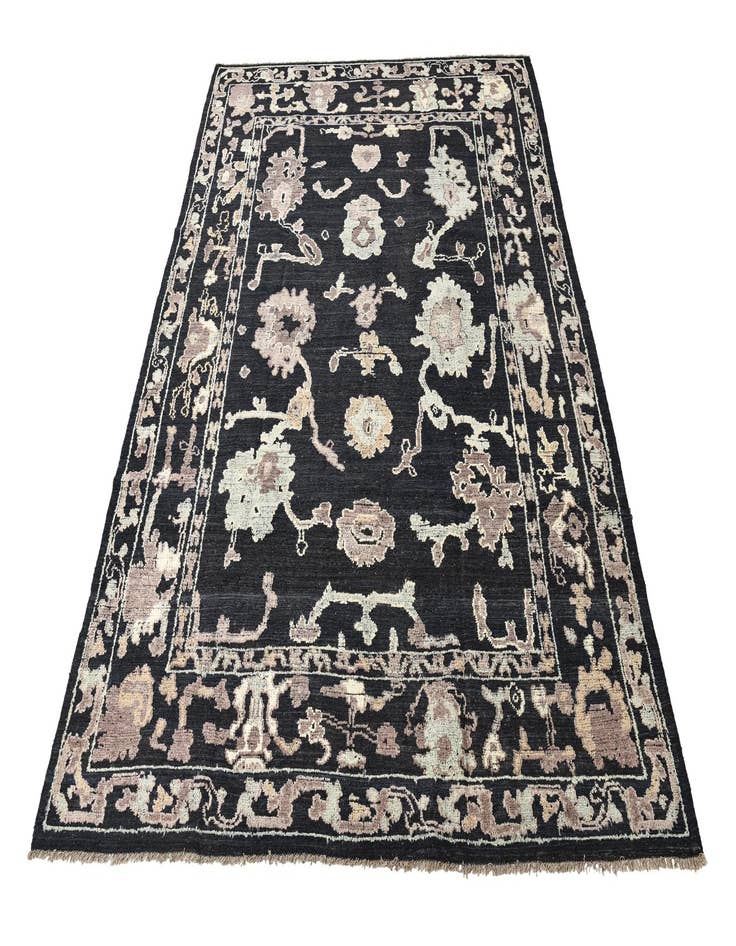 Detail image of  9' 5 x 12' 2  Hand Knotted Oushak Wool Rug