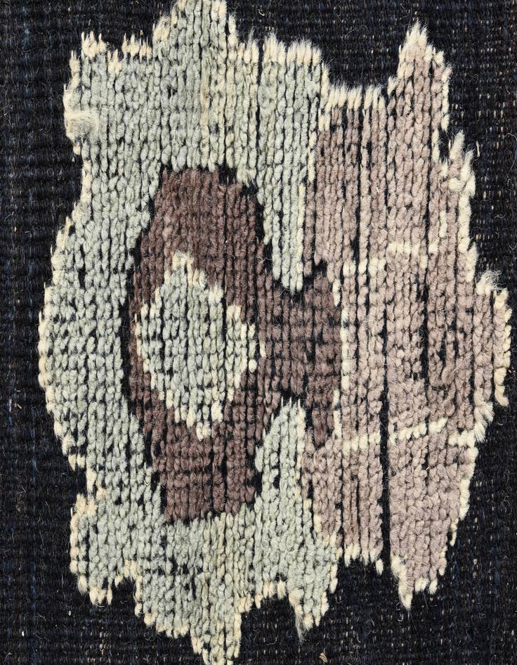 Detail image of  9' 5 x 12' 2  Hand Knotted Oushak Wool Rug