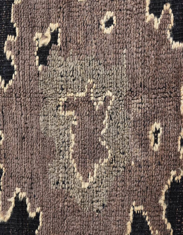 Detail image of  10' 2 x 14' 2  Hand Knotted Oushak Wool Rug