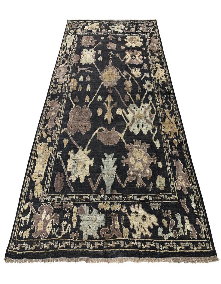 Detail image of  10' 1 x 14' 2  Hand Knotted Oushak Wool Rug