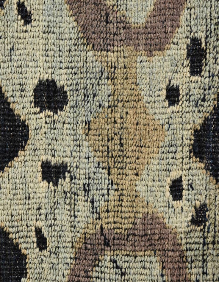Detail image of  10' 1 x 14' 2  Hand Knotted Oushak Wool Rug