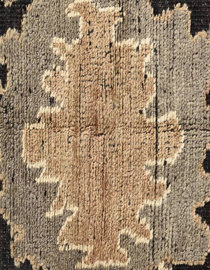 Detail image of  10' 5 x 14'  Hand Knotted Oushak Wool Rug
