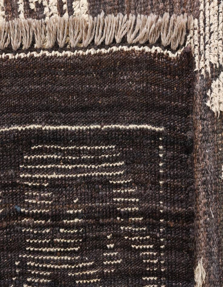 Detail image of  9' 1 x 12' 4  Hand Knotted Oushak Wool Rug