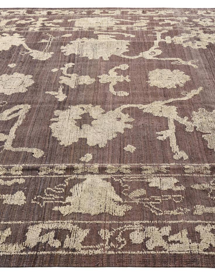 Detail image of  9' 1 x 12' 4  Hand Knotted Oushak Wool Rug