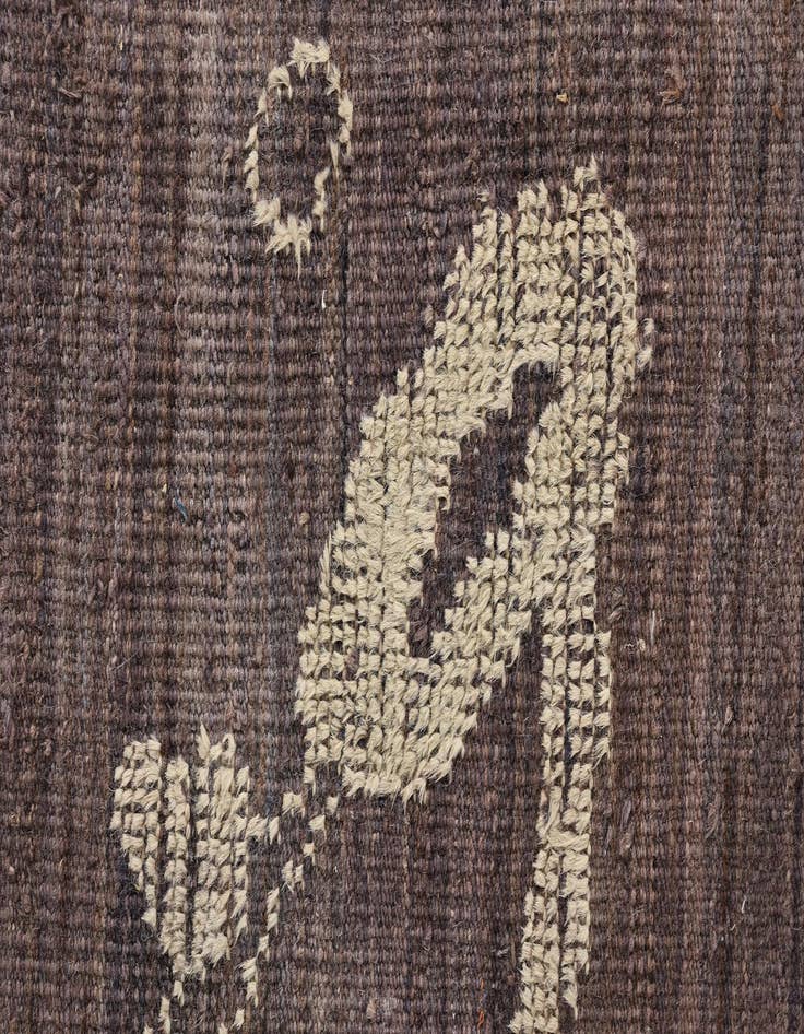 Detail image of  9' 1 x 12' 4  Hand Knotted Oushak Wool Rug