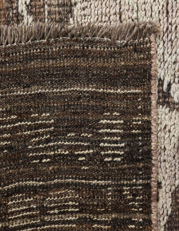Detail image of  10' 2 x 14'  Hand Knotted Oushak Wool Rug