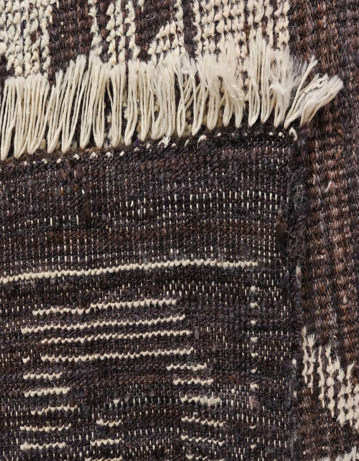 Detail image of  8' 9 x 12' 2  Hand Knotted Oushak Wool Rug