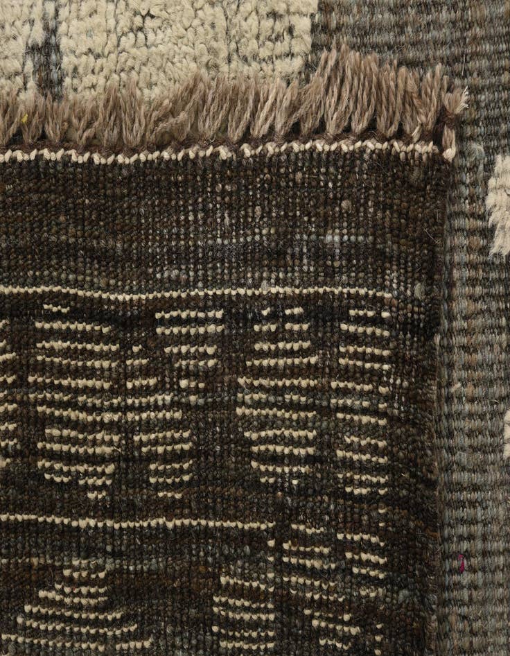 Detail image of  9' x 12' 4  Hand Knotted Oushak Wool Rug