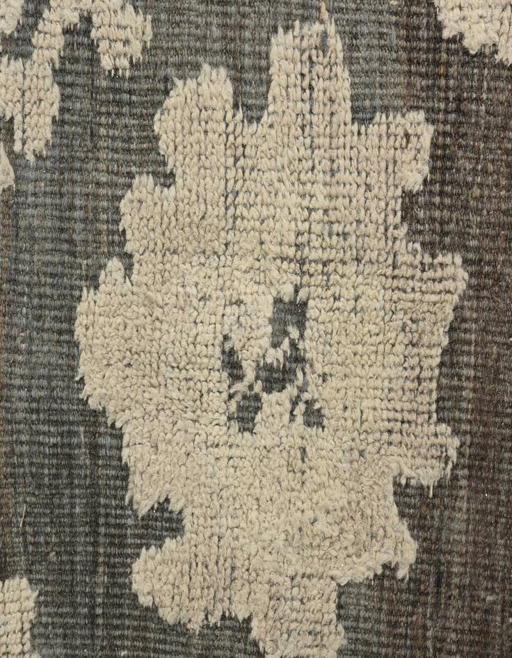 Detail image of  9' x 12' 4  Hand Knotted Oushak Wool Rug