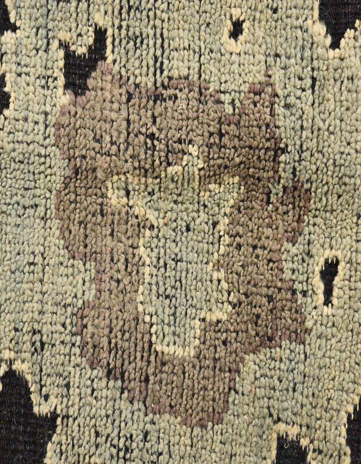 Detail image of  10' 1 x 13' 10  Hand Knotted Oushak Wool Rug