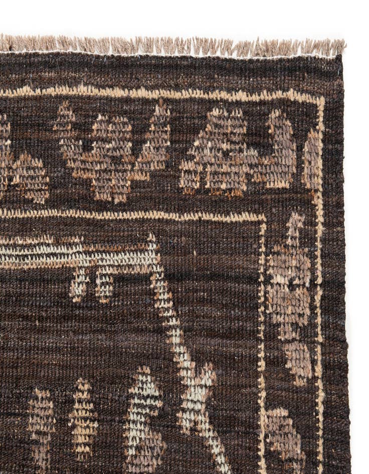 Detail image of  8' 5 x 12' 3  Hand Knotted Oushak Wool Rug
