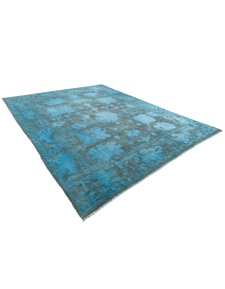 Detail image of  9' 2 x 12'  Hand Knotted Oushak Wool Rug