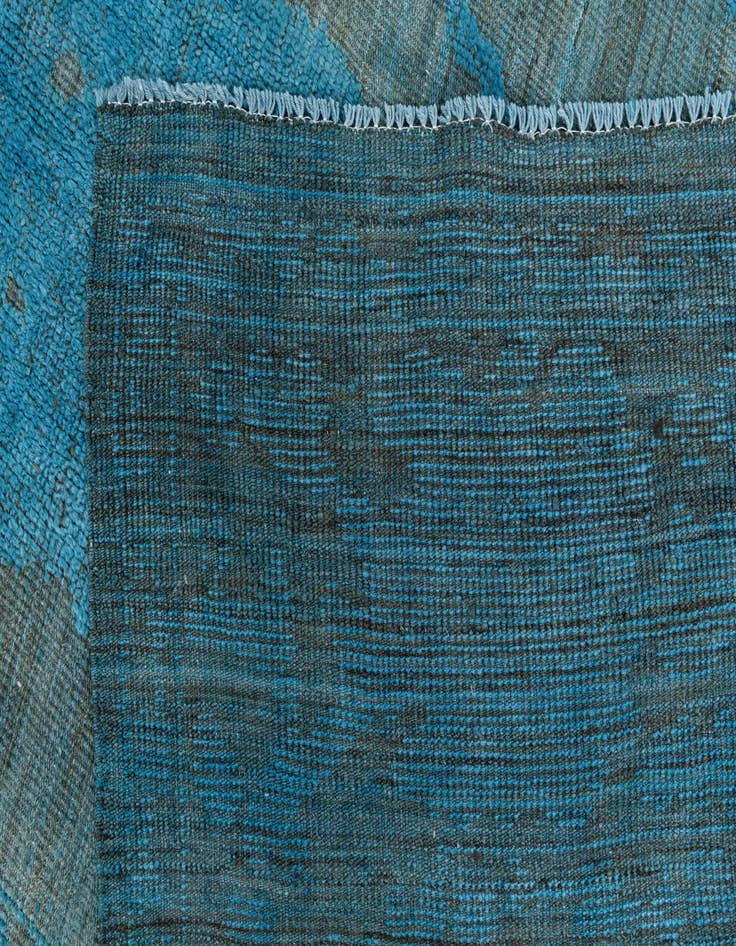 Detail image of  9' 2 x 12'  Hand Knotted Oushak Wool Rug