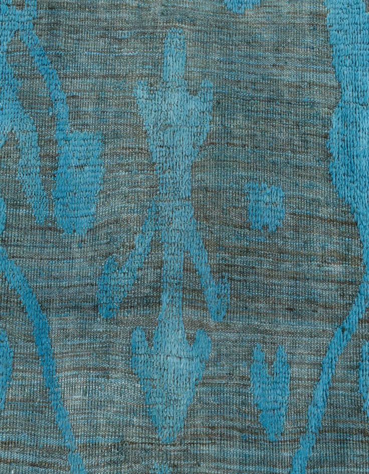 Detail image of  9' 2 x 12'  Hand Knotted Oushak Wool Rug