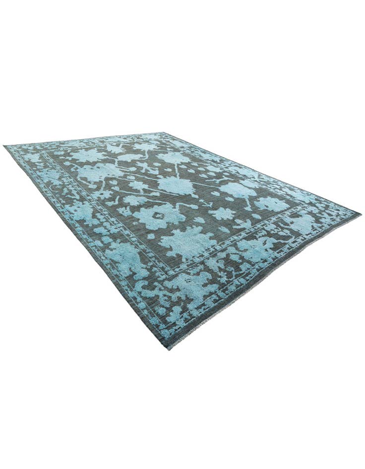 Detail image of  9' 2 x 12' 5  Hand Knotted Oushak Wool Rug