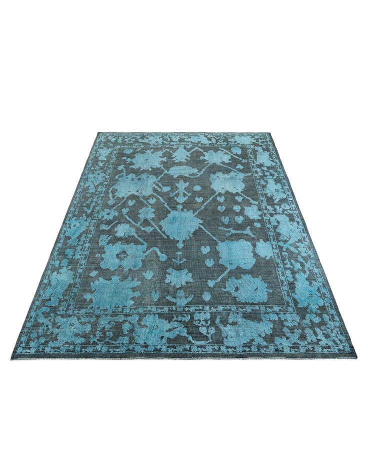 Detail image of  9' 2 x 12' 5  Hand Knotted Oushak Wool Rug