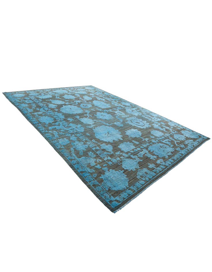 Detail image of  10' x 14' 5  Hand Knotted Oushak Wool Rug