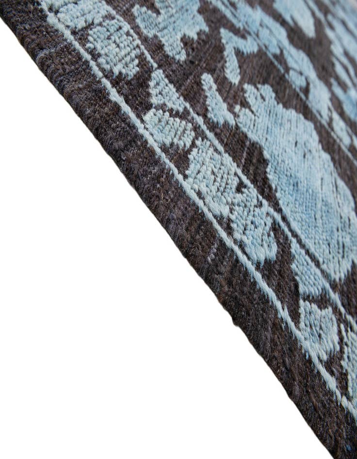 Detail image of  9' x 12' 7  Hand Knotted Oushak Wool Rug