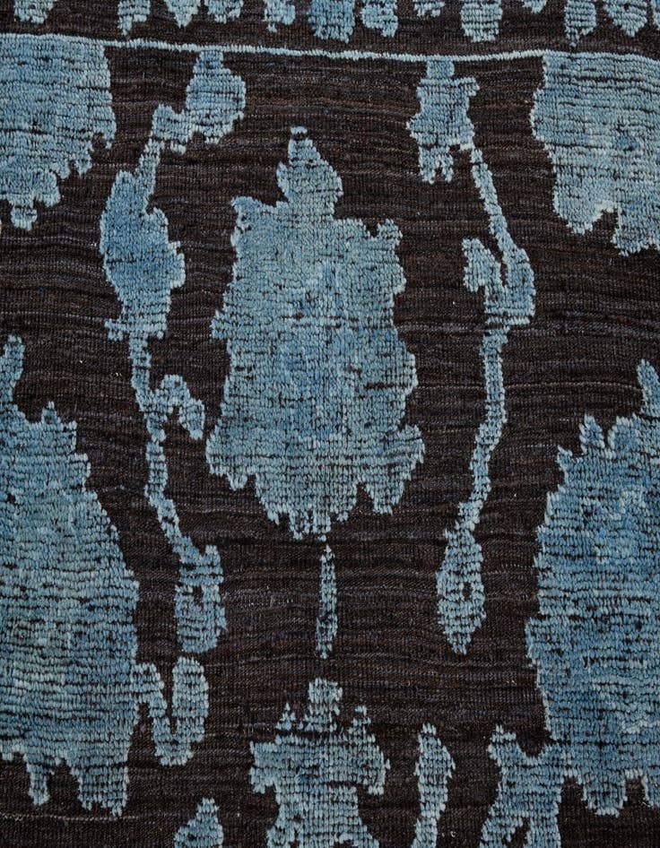 Detail image of  9' x 12' 7  Hand Knotted Oushak Wool Rug