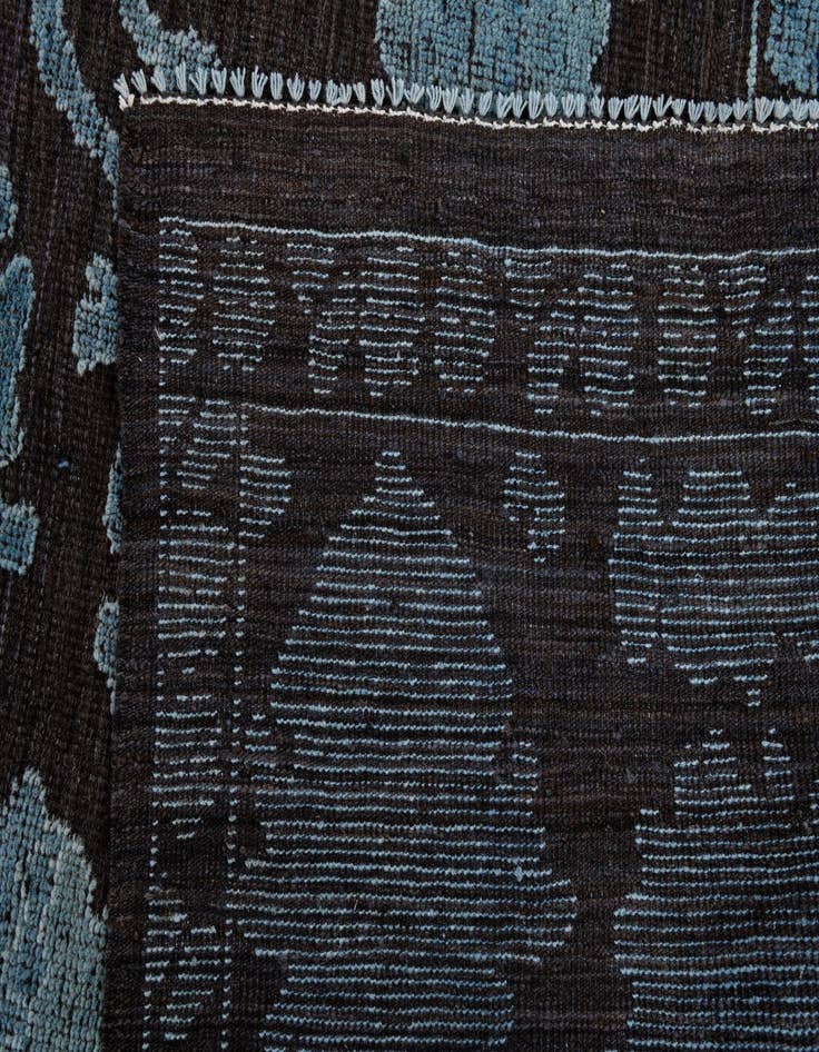 Detail image of  9' x 12' 7  Hand Knotted Oushak Wool Rug
