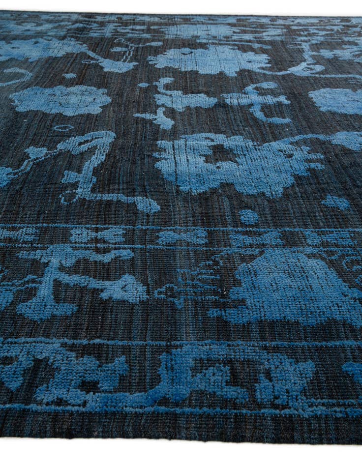 Detail image of  9' 4 x 12' 5  Hand Knotted Oushak Wool Rug