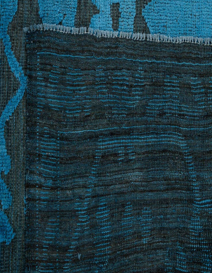 Detail image of  9' x 12' 4  Hand Knotted Oushak Wool Rug