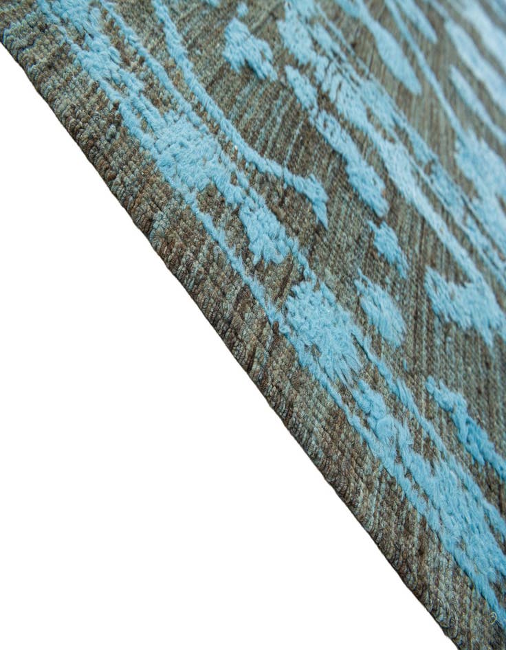 Detail image of  9' 1 x 12' 6  Hand Knotted Oushak Wool Rug