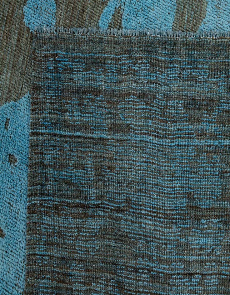Detail image of  9' 1 x 12' 6  Hand Knotted Oushak Wool Rug