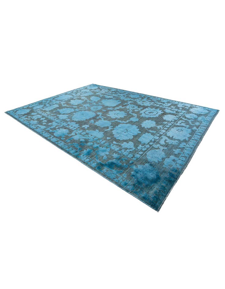 Detail image of  9' x 12' 1  Hand Knotted Oushak Wool Rug