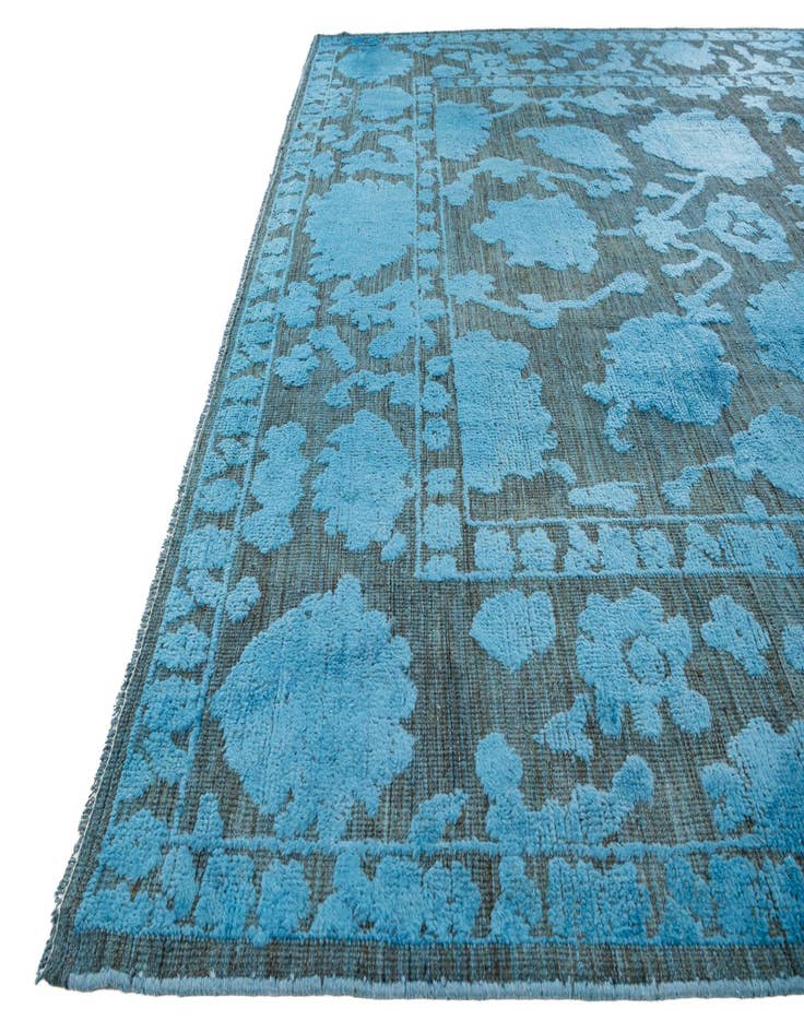 Detail image of  9' x 12' 1  Hand Knotted Oushak Wool Rug