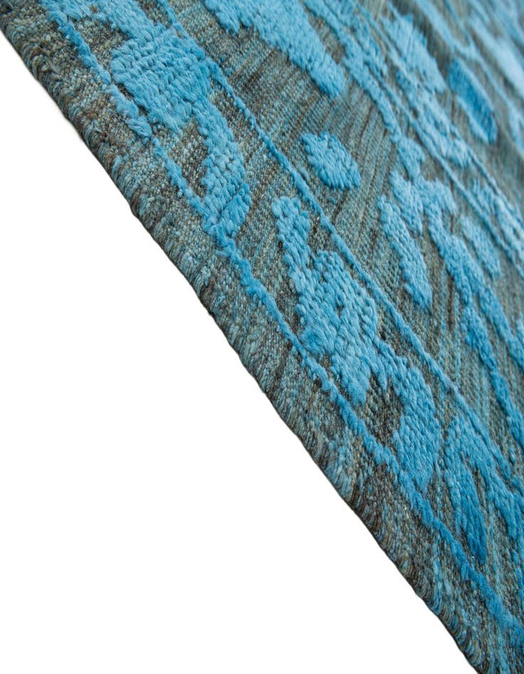 Detail image of  9' 4 x 12'  Hand Knotted Oushak Wool Rug