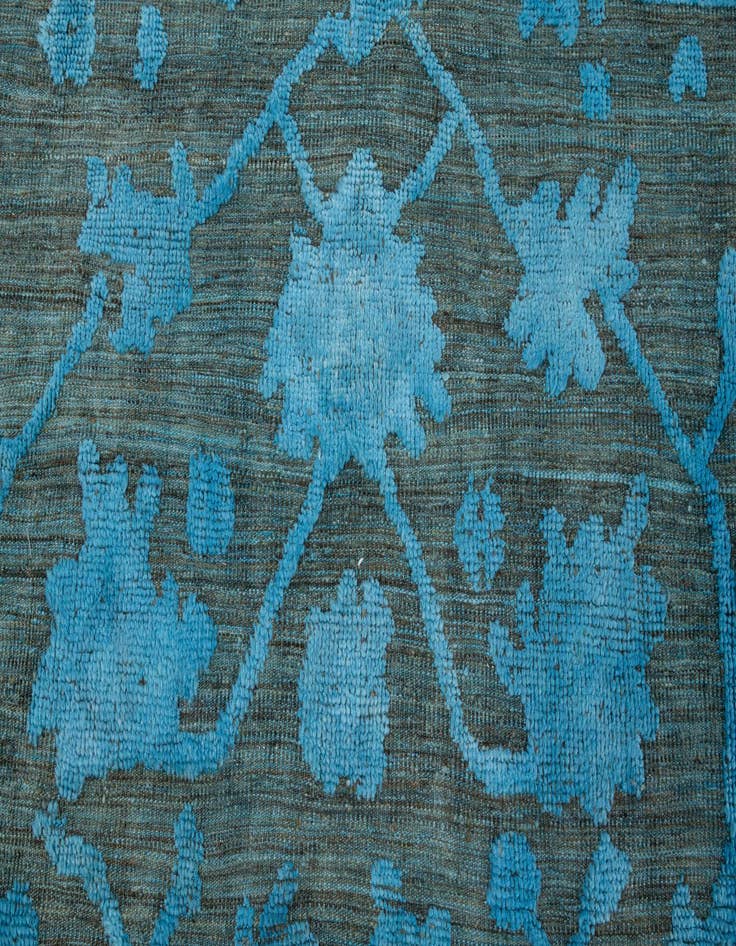 Detail image of  9' 4 x 12'  Hand Knotted Oushak Wool Rug